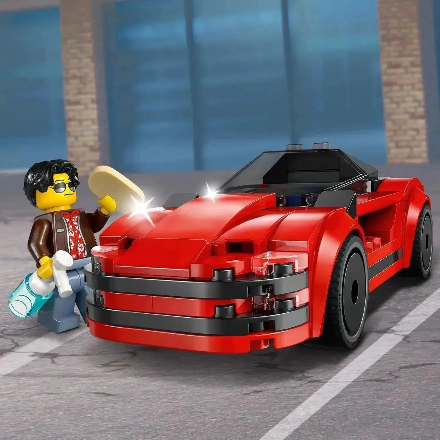 LEGO Rode Sportwagen 60448 City