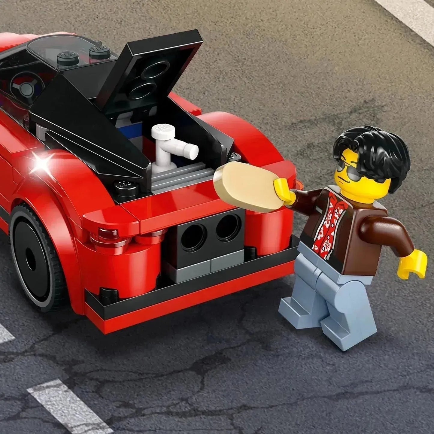 LEGO Rode Sportwagen 60448 City
