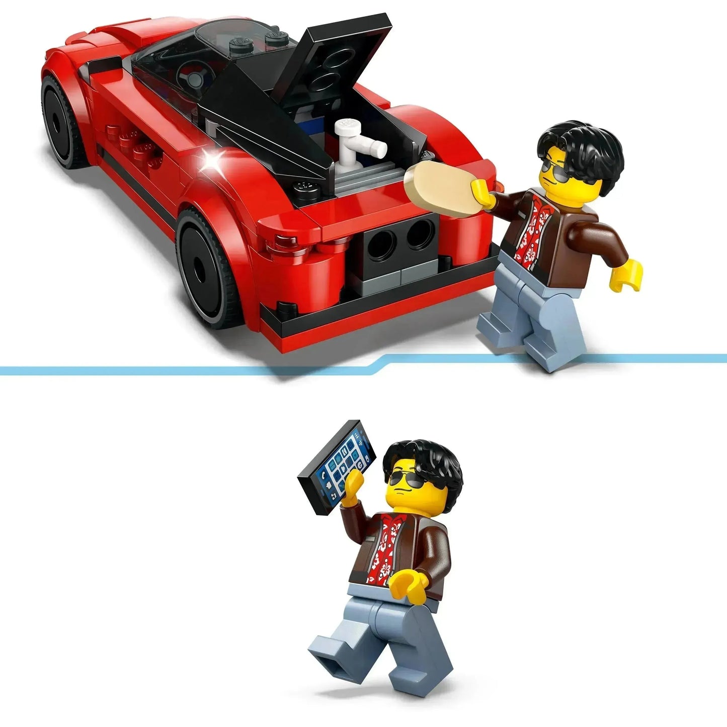 LEGO Rode Sportwagen 60448 City