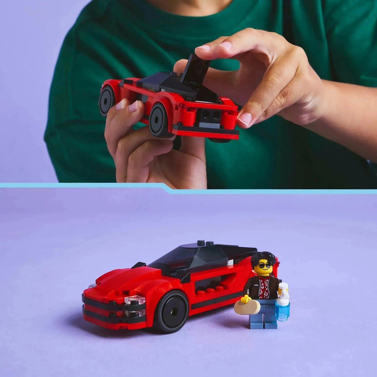 LEGO Rode Sportwagen 60448 City