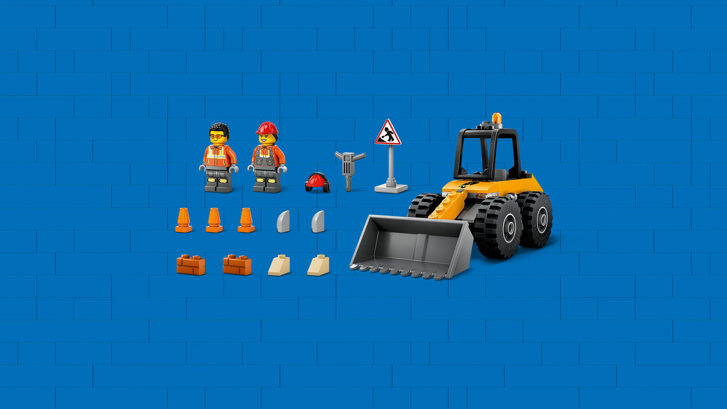 LEGO Yellow Wheel Loader Excavator 60450 City (Pre-Order: January 2025)