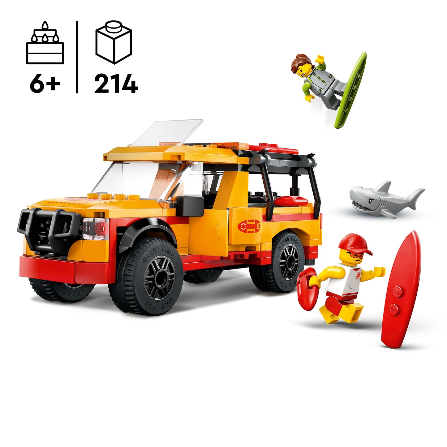 LEGO Lifeguard Rescue Truck 60453 City (Pre-Order: January 2025)