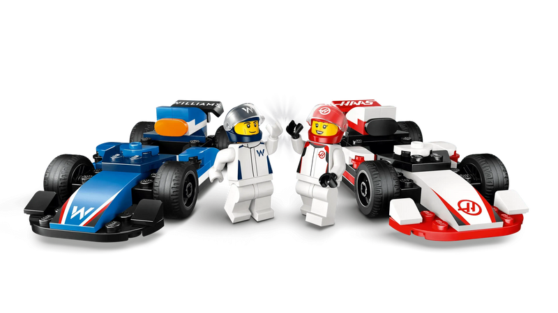 LEGO F1 Williams Racing &amp; Haas Formula 1 Cars 60464 City (Pre-Order: January 2025)