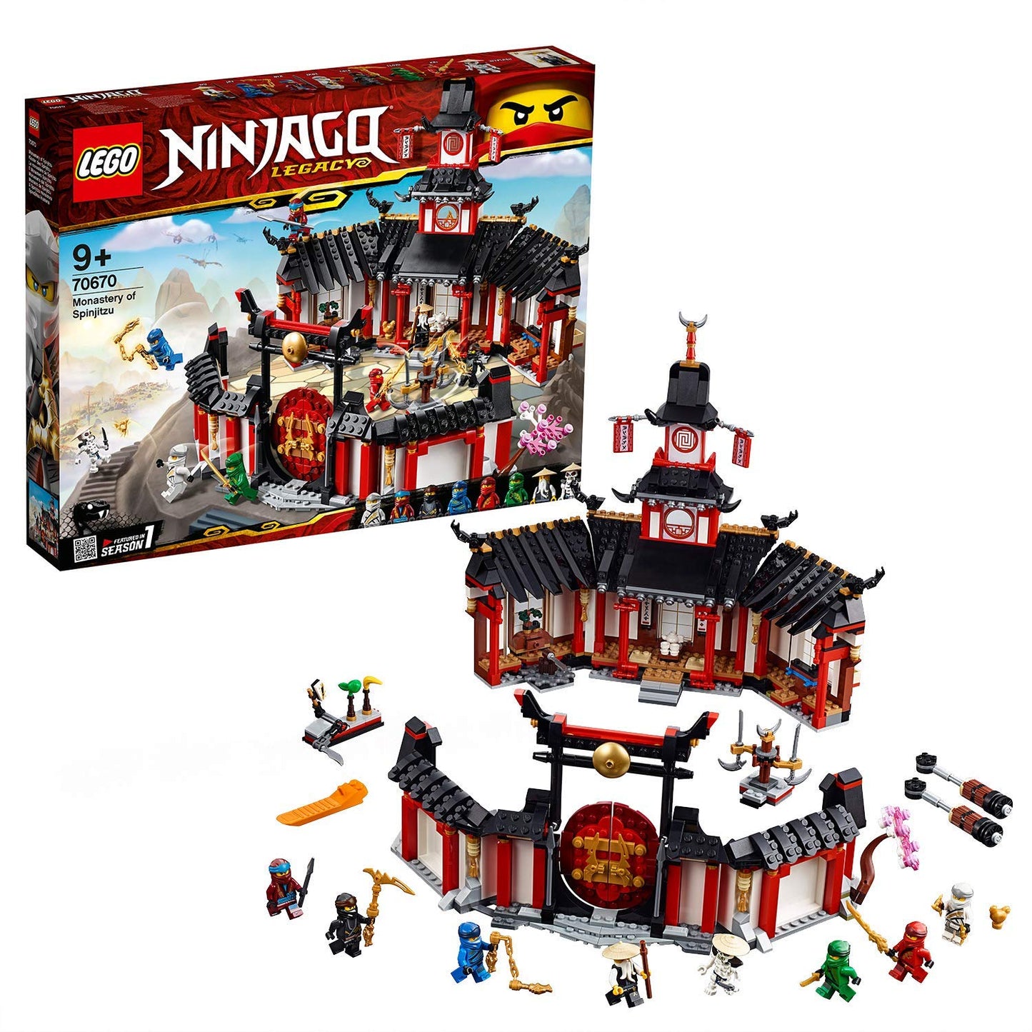 LEGO Het Klooster van de Spinjitzu Ninja's 70670 Ninjago