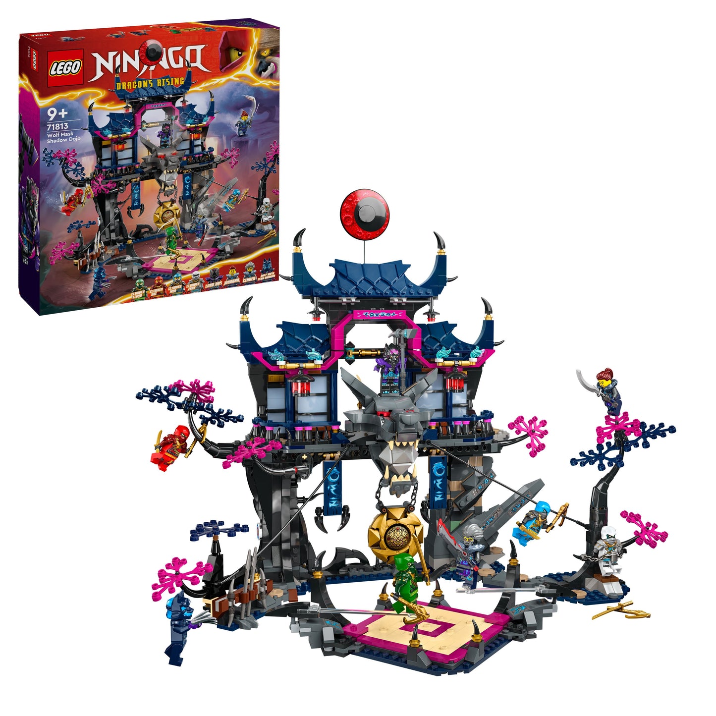 LEGO Wolvenmasker schaduwdojo 71813 Ninjago