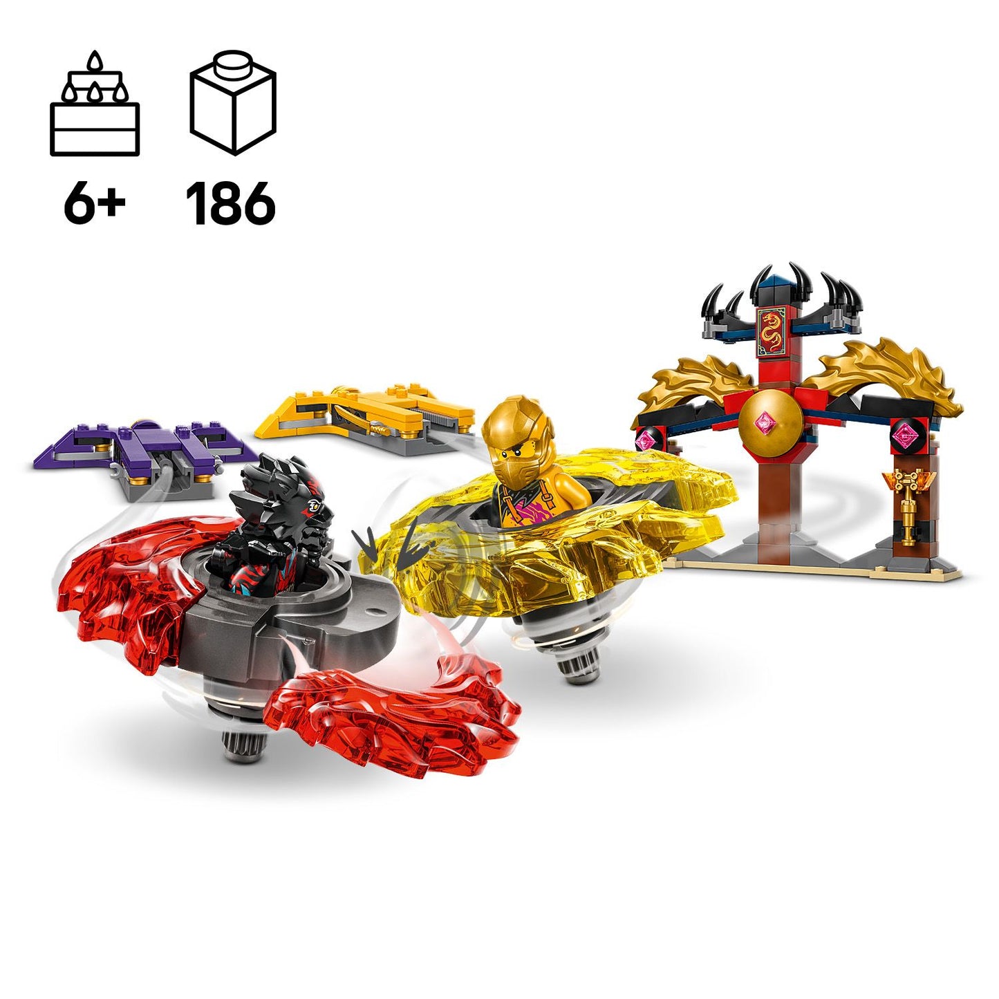 LEGO Spinjitzu Dragon Battle Pack 71826 Ninjago (Pre-Order: January 2025)