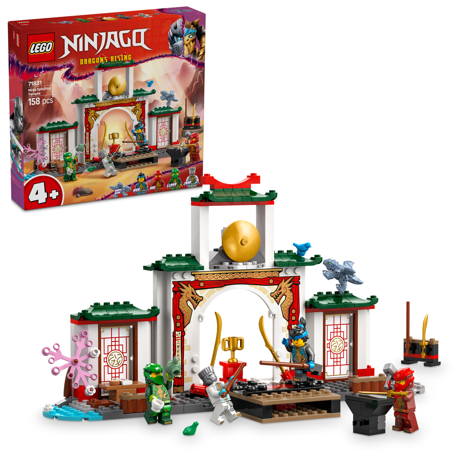 LEGO Ninja Spinjitzu Temple 71831 Ninjago (Pre-Order: January 2025)