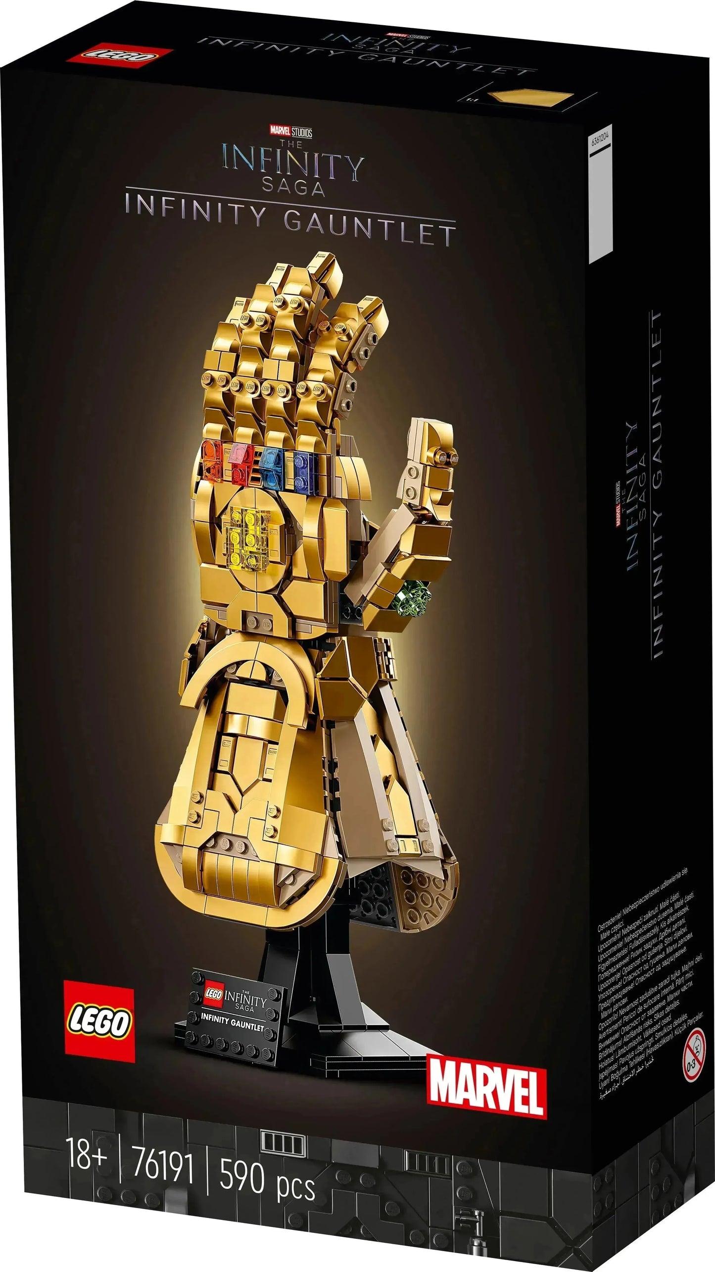 LEGO The Marvel Infinity Gauntlet Thanos with infinity stones 76191 Superheroes