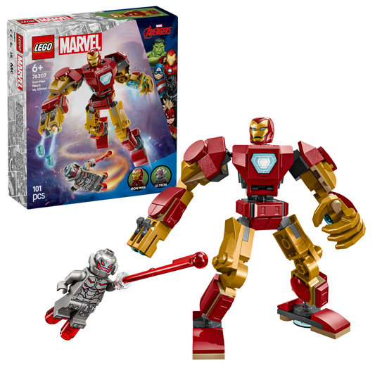 LEGO Iron Man vs Ultron 76307 Superheroes (Pre-Order: January 2025)