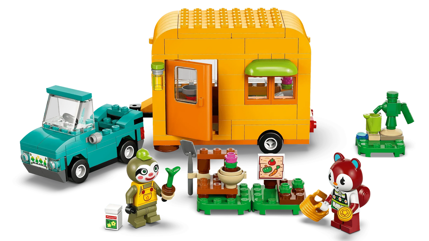 LEGO Leifs Wohnwagen- und Gartenladen 77054 Animal Crossing