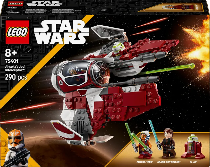 LEGO Ahsoka Tano's Jedi Interceptor 75401 StarWars