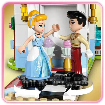 LEGO Assepoesters kasteel en paardenkoets 43275 Disney