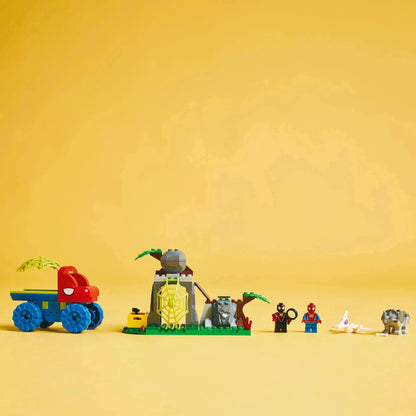 LEGO Reddingsmissie in de Dino Truck 11199 Spiderman