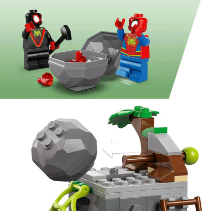 LEGO Reddingsmissie in de Dino Truck 11199 Spiderman