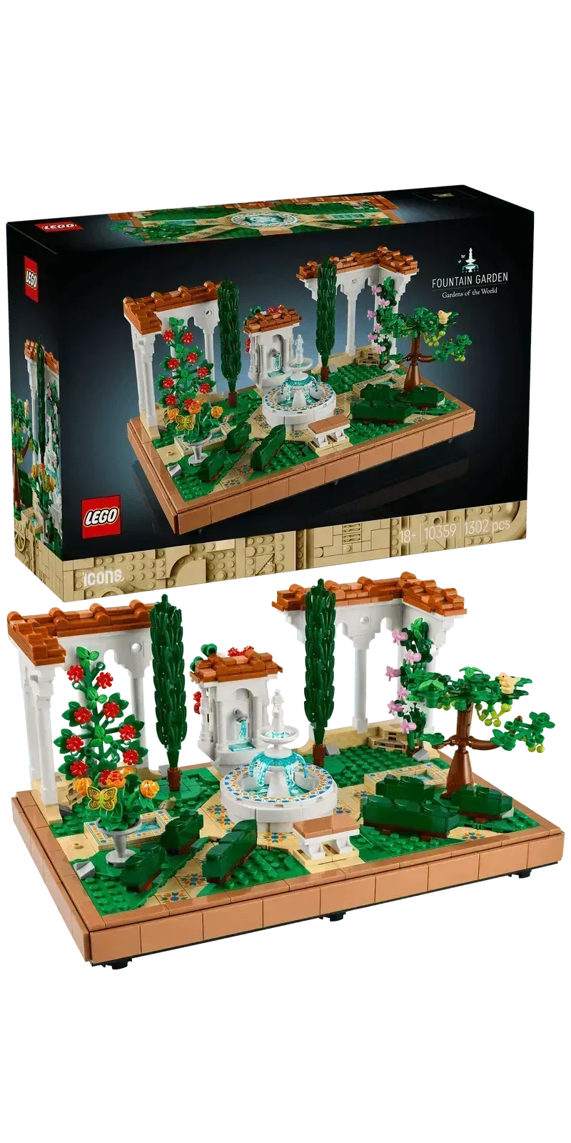 LEGO Garten mit Brunnen 10359 Icons
