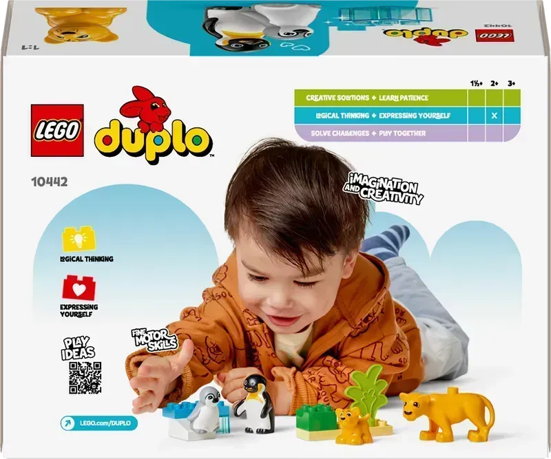 LEGO Wild Animal Families Penguins Lions 10442 DUPLO