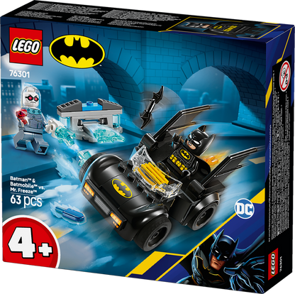 LEGO Batman &amp; Batmobile Vs Mr. Freeze 76301 Batman (Delivery: January 2025)