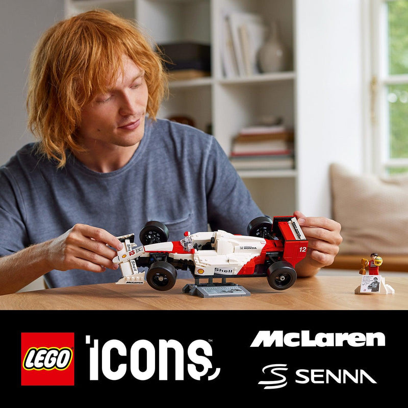 LEGO McLaren MP4/4 en Ayrton Senna 10330 Icons LEGO Icons @ 2TTOYS LEGO €. 67.99