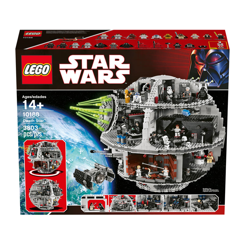 LEGO DeathStar 2008: 3,886 pieces 10188 Star Wars