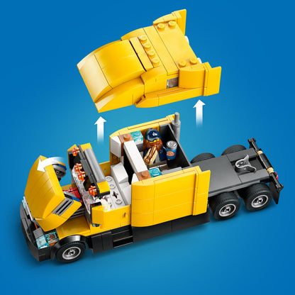 LEGO Gele LEGO vrachtwagen 60440 City