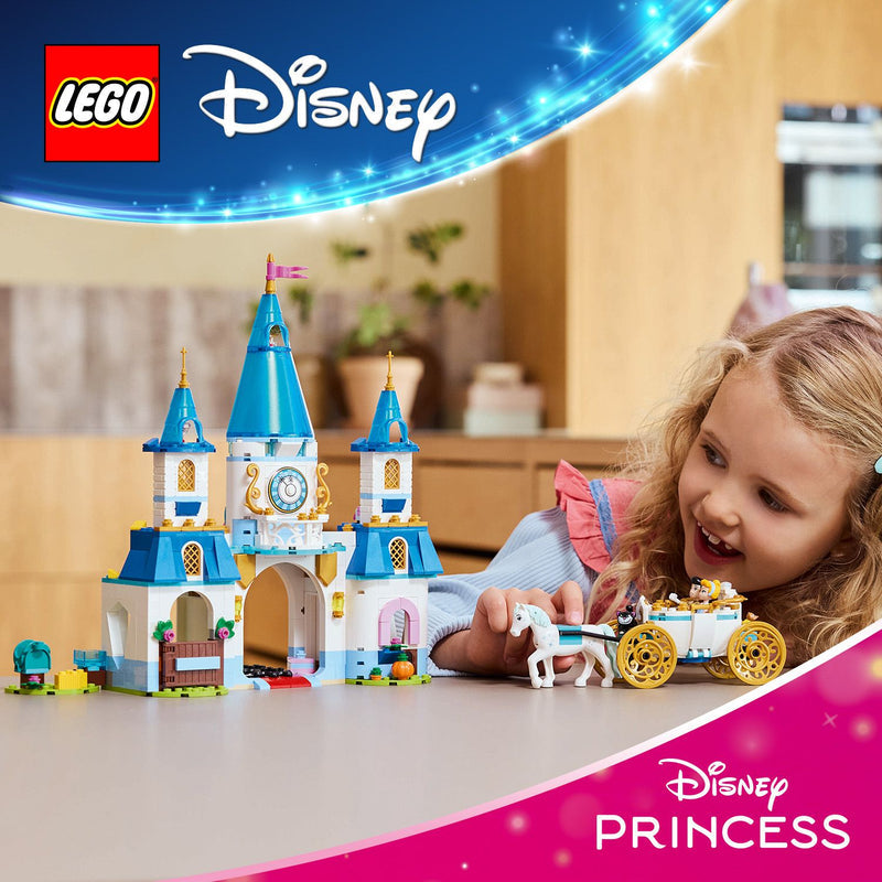 LEGO Cinderella's Castle &amp; Carriage 43275 Disney (Pre-Order: January 2025)