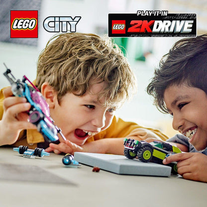 LEGO Aangepaste racewagens 60396 City LEGO CITY @ 2TTOYS LEGO €. 29.99