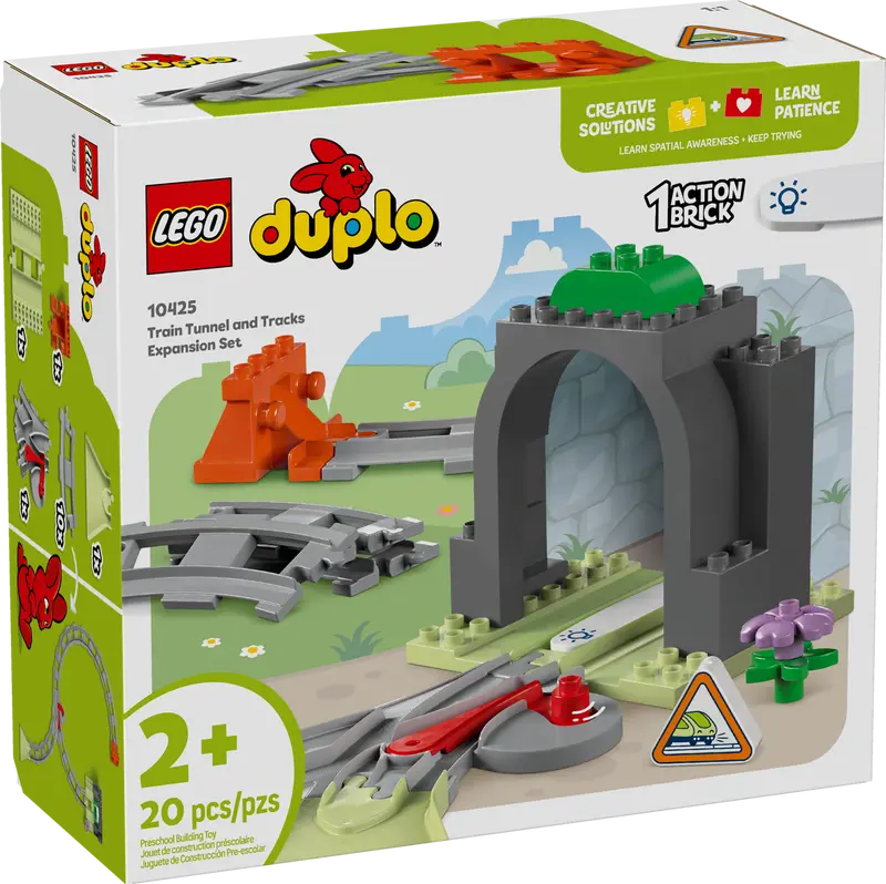 LEGO Duplo Treintunnel en Sporen Uitbreidingsset 10425 DUPLO (Pre-Order: januari 2025)