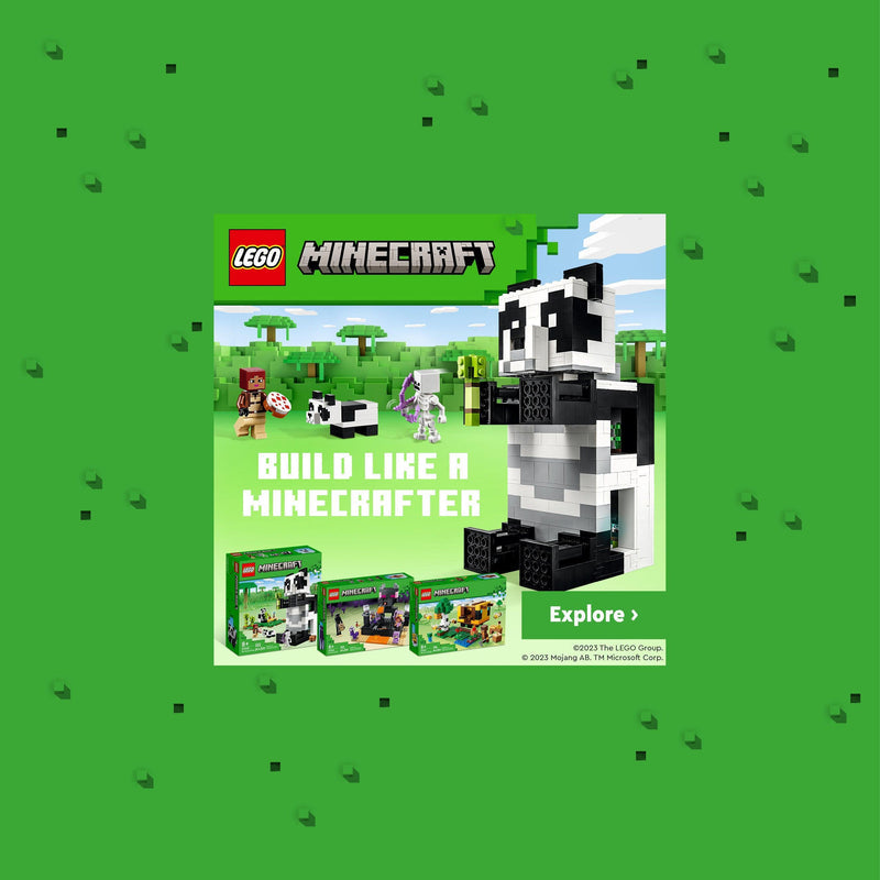 LEGO Het Panda Huis 21245 Minecraft LEGO MINECRAFT @ 2TTOYS LEGO €. 42.49