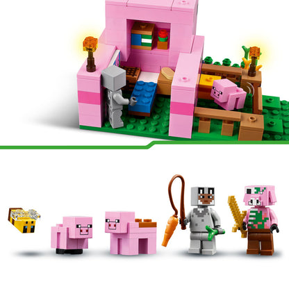 LEGO The Baby Pig House 21268 Minecraft (Pre-Order: January 2025)