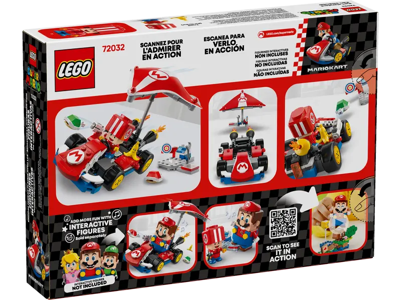 LEGO Mario Kart – Standard Kart 72032 SuperMario (Levering: januari 2025)