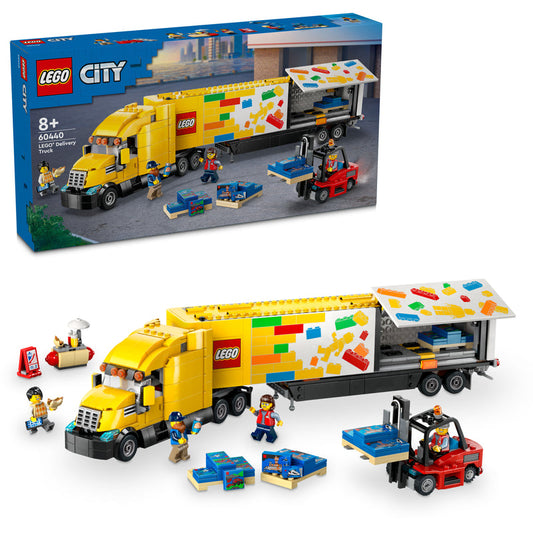 LEGO Gele LEGO vrachtwagen 60440 City