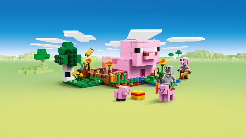 LEGO The Baby Pig House 21268 Minecraft (Pre-Order: January 2025)