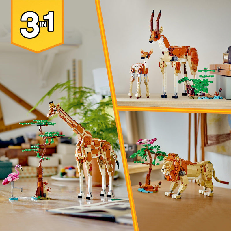 LEGO Wilde Safari dieren 31150 Creator 3 in 1 LEGO CREATOR 3 IN 1 @ 2TTOYS LEGO €. 54.49