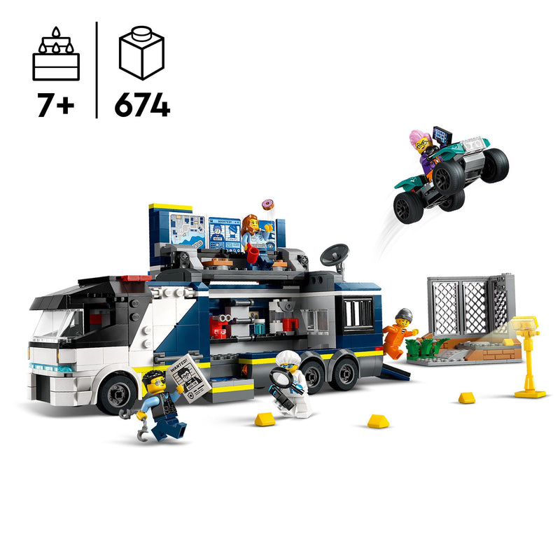 LEGO Politiewagen met laboratorium 60418 City LEGO CITY @ 2TTOYS LEGO €. 46.49