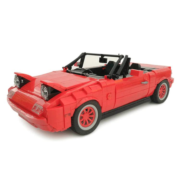 Iconische sportwagen van bouwblokjes 1352 delig Lijkend op Mazda MX5) BLOCKZONE @ 2TTOYS BLOCKZONE €. 94.99