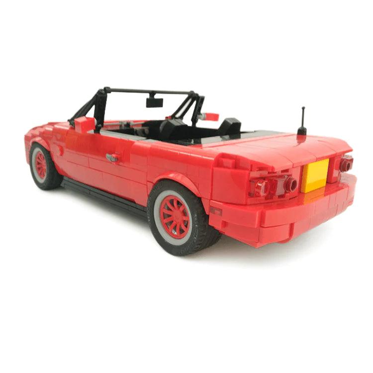 Iconische sportwagen van bouwblokjes 1352 delig Lijkend op Mazda MX5) BLOCKZONE @ 2TTOYS BLOCKZONE €. 94.99