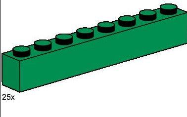 LEGO 1x8 Dark Green Bricks 3481 Bulk Bricks LEGO Bulk Bricks @ 2TTOYS LEGO €. 6.00