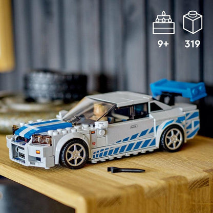 LEGO 2 Fast 2 Furious Nissan Skyline GT-R (R34) 76917 Speedchampions LEGO SPEEDCHAMPIONS @ 2TTOYS | Official LEGO shop😊🥰 LEGO €. 21.48