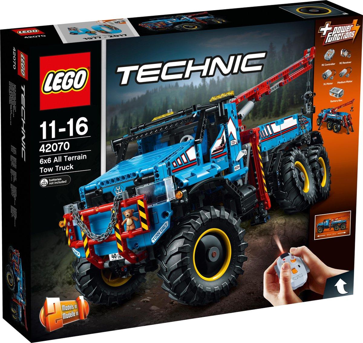 LEGO 6X6 Takelwagen 42070 Technic LEGO TECHNIC @ 2TTOYS | Official LEGO shop😊🥰 LEGO €. 299.99