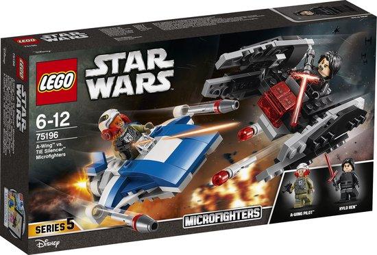 LEGO A-Wing vs. TIE Silencer Microfighters 75196 Star Wars - MicroFighters LEGO STARWARS @ 2TTOYS | Official LEGO shop😊🥰 LEGO €. 16.49