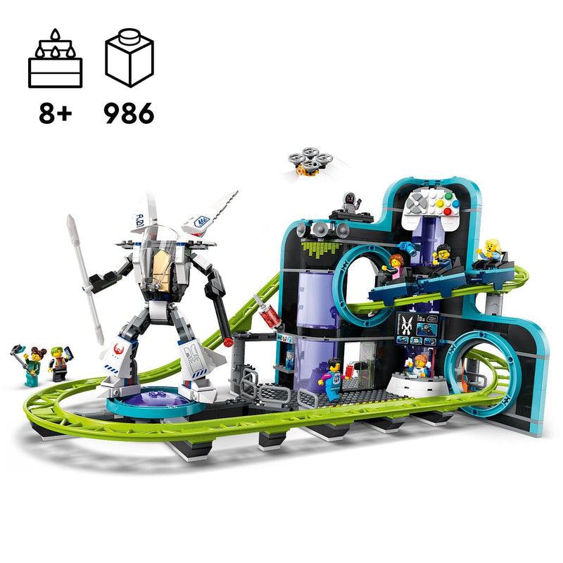 LEGO Achtbaan in Robot wereld 60421 City LEGO CITY @ 2TTOYS | Official LEGO shop😊🥰 LEGO €. 84.99