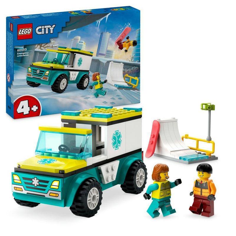 LEGO Ambulance & Snowboarder 60403 City LEGO FRIENDS @ 2TTOYS | Official LEGO shop😊🥰 LEGO €. 16.49