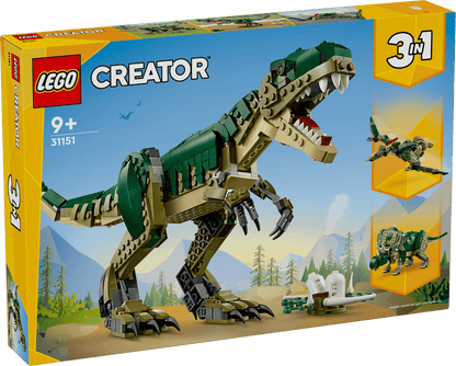 LEGO Angstaanjagende T-Rex 31151 Creator LEGO CREATOR 3 IN 1 @ 2TTOYS | Official LEGO shop😊🥰 LEGO €. 49.99