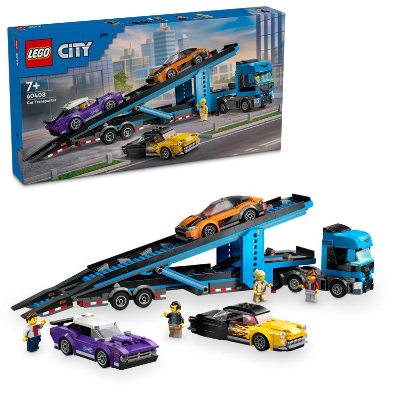 LEGO Autotransporter met Sportwagens 60408 City LEGO CITY GEWELDIGE AUTOS @ 2TTOYS | Official LEGO shop😊🥰 LEGO €. 76.49