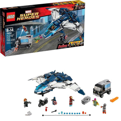 LEGO Avengers Quinjet stadsachtervolging 76032 Superheroes Avengers LEGO SUPERHEROES @ 2TTOYS | Official LEGO shop😊🥰 LEGO €. 89.99