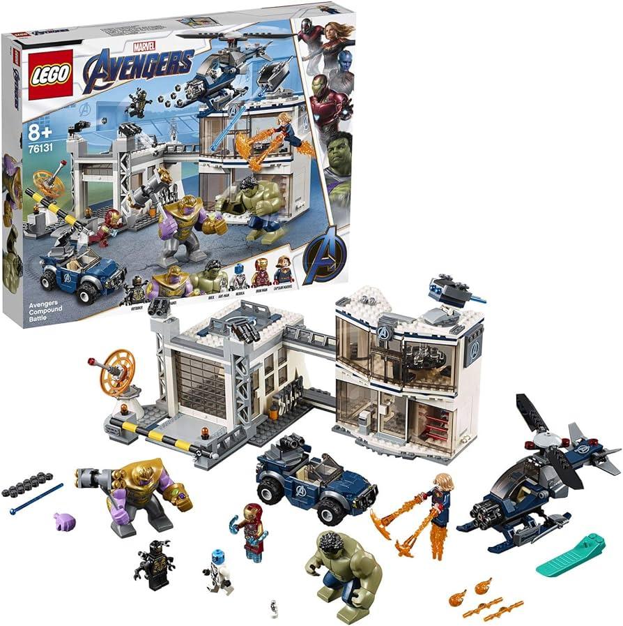 LEGO Avengers Strijd bij de basis van de Avengers 76131 Superheroes LEGO SUPERHEROES @ 2TTOYS | Official LEGO shop😊🥰 LEGO €. 89.99