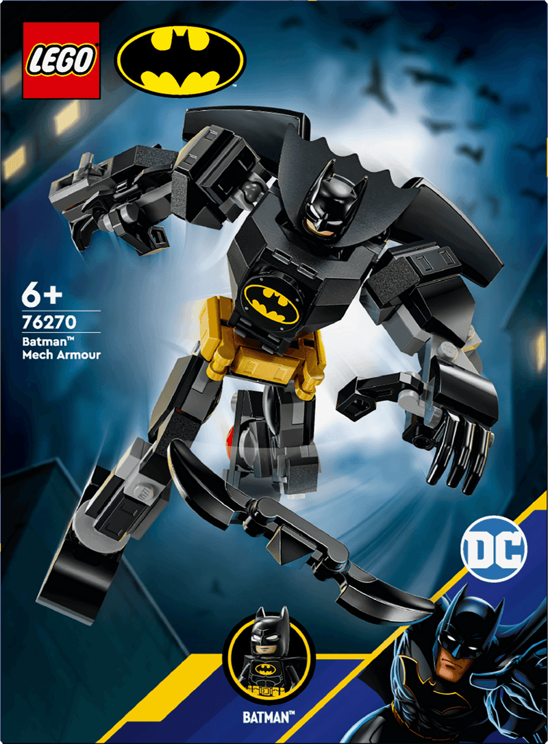 LEGO Batman Mech Armor 76270 Superheroes SUPERHEROES @ 2TTOYS | Official LEGO shop😊🥰 LEGO €. 12.98