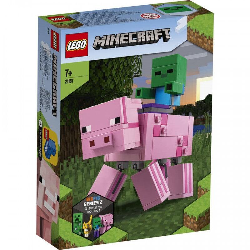 LEGO BigFig Varken met Babyzombie 21157 Minecraft LEGO MINECRAFT @ 2TTOYS LEGO €. 22.99