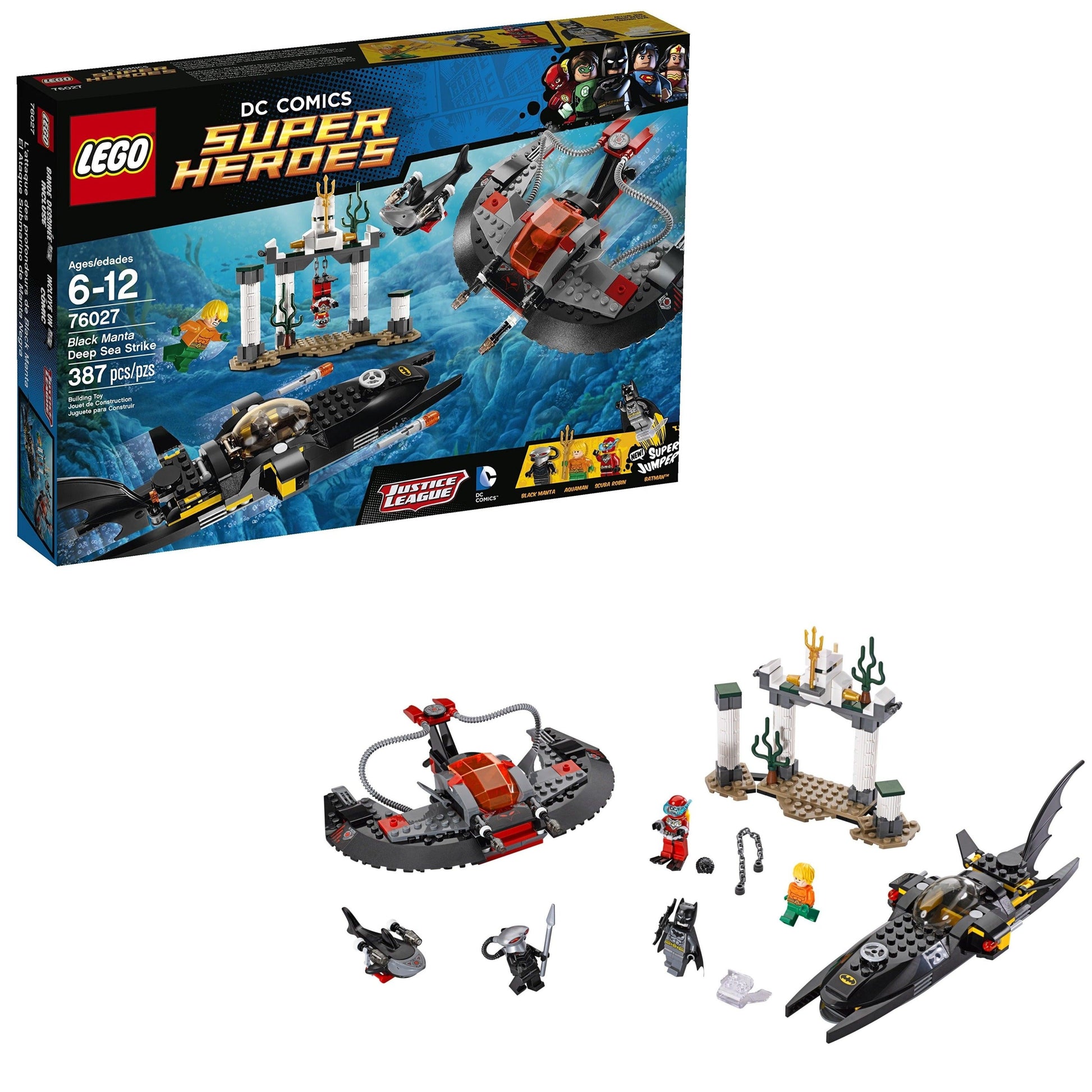 LEGO Black Manta Deep Sea Strike 76027 Batman LEGO BATMAN @ 2TTOYS | Official LEGO shop😊🥰 LEGO €. 74.99