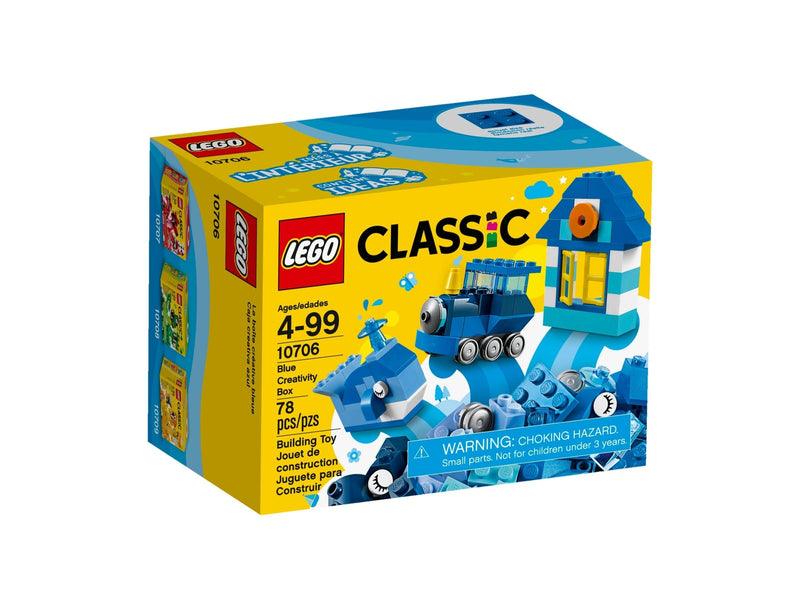 LEGO Blauwe creatieve doos, 78 losse LEGO stenen 10706 Classic LEGO CLASSIC @ 2TTOYS | Official LEGO shop😊🥰 LEGO €. 4.48